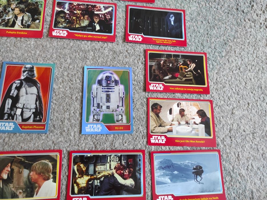kolekcja kart star wars topps 24 karty gwiezdne wojny