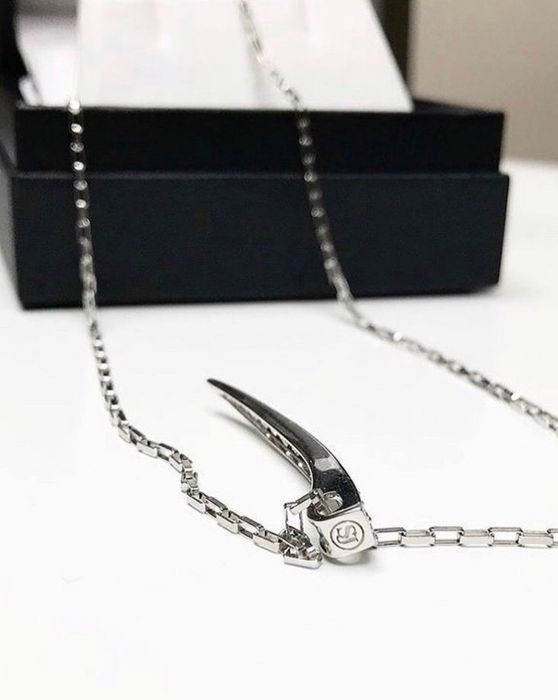 Sif Jacobs срібна цепочка з кулоном, цирконій