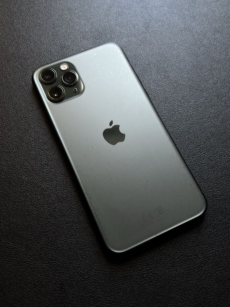 IPhone 11 Pro, 64gb, Midnight Green (Neverlock) Айфон 11 про 100% акб ...