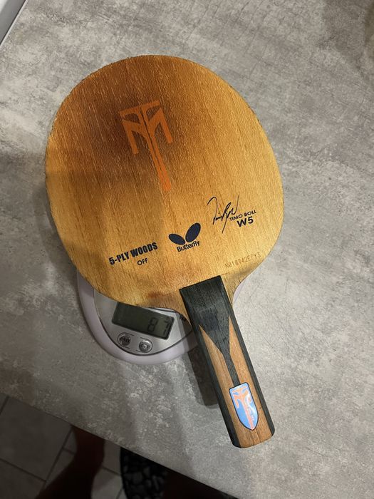 Timo boll w5 butterfly