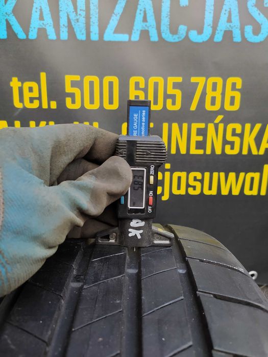 2x używane opony letnie 225/45 R18 Bridgestone 2024r Gwarancja montaż
