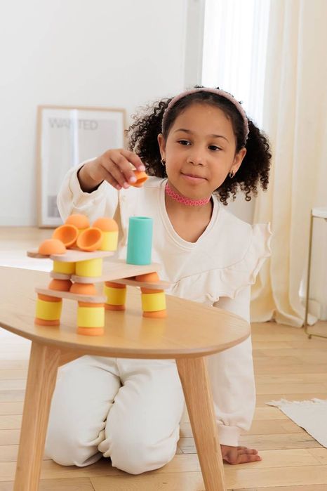 OPPI Kreatywny zestaw konstrukcyjny Stix 60 elementów 2+