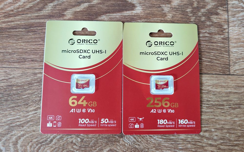 Карта пам'яті microSDXC ORICO 64GB 100Mb/C10/A1/U3/V30 Samsung Evo