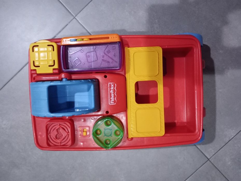 Wózek Fischer price z kostkami sensorycznymi