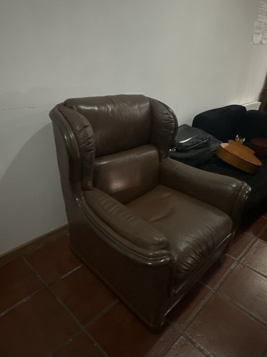Conjunto Sofá + 2 Poltronas