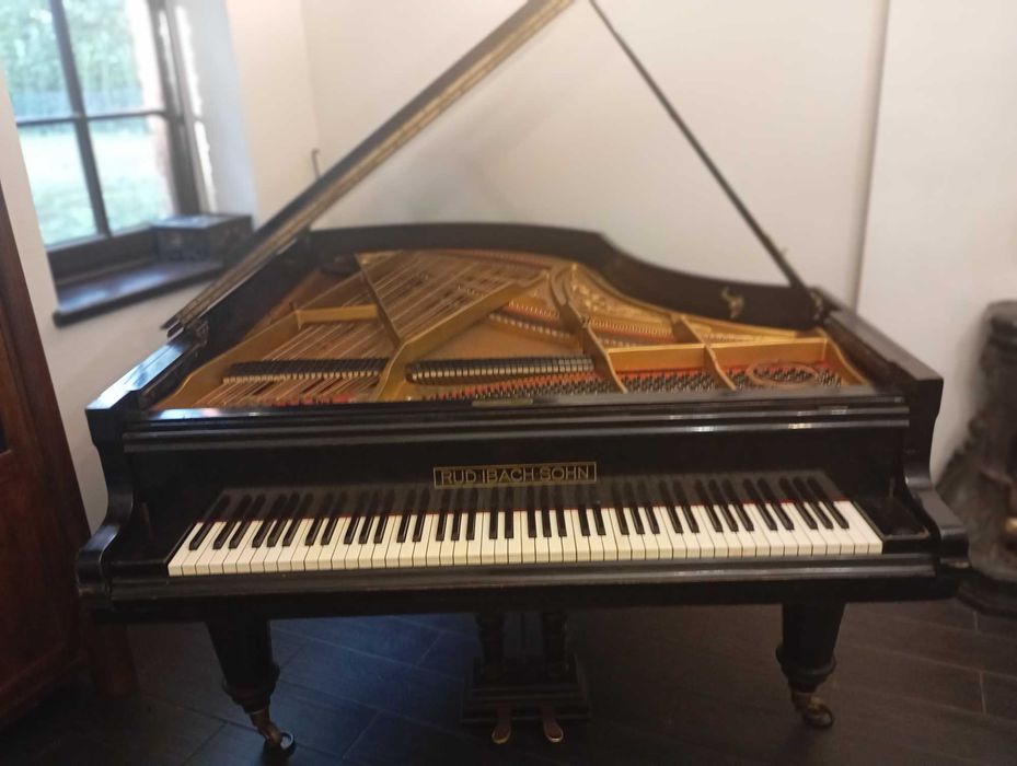 Fortepian Ibach czarny 2 metry dlugosci