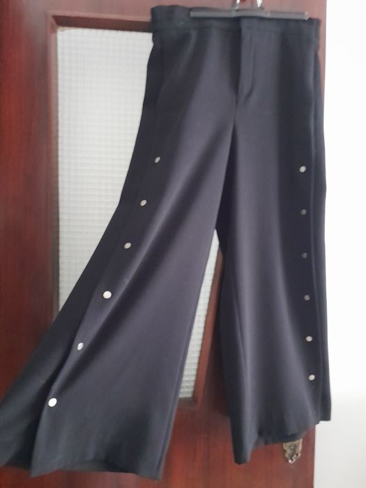 Calça pantalona preta