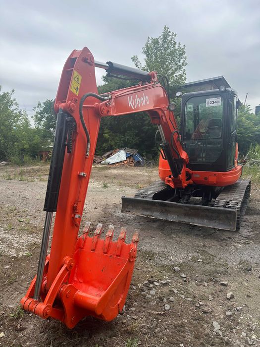Міні-екскаватор Kubota U55-4 2018 рік 2500 мотогодин