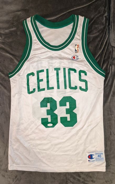 Camisola Larry Bird autografada com certificado