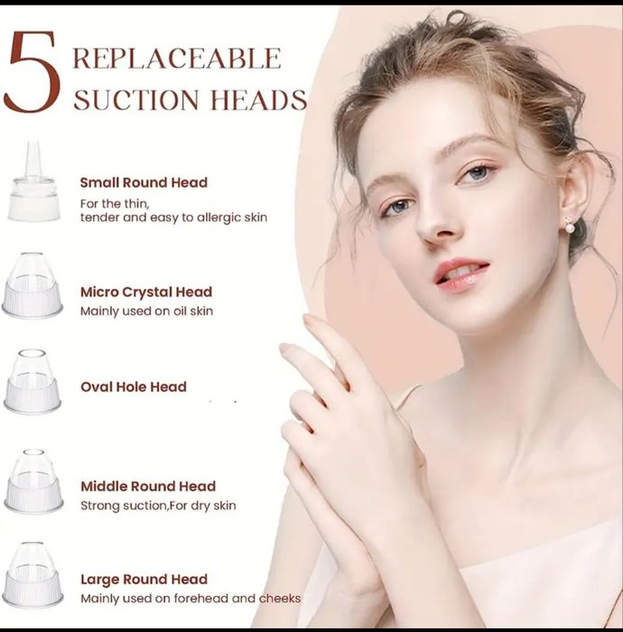 Вакуумный очиститель пор для лица
