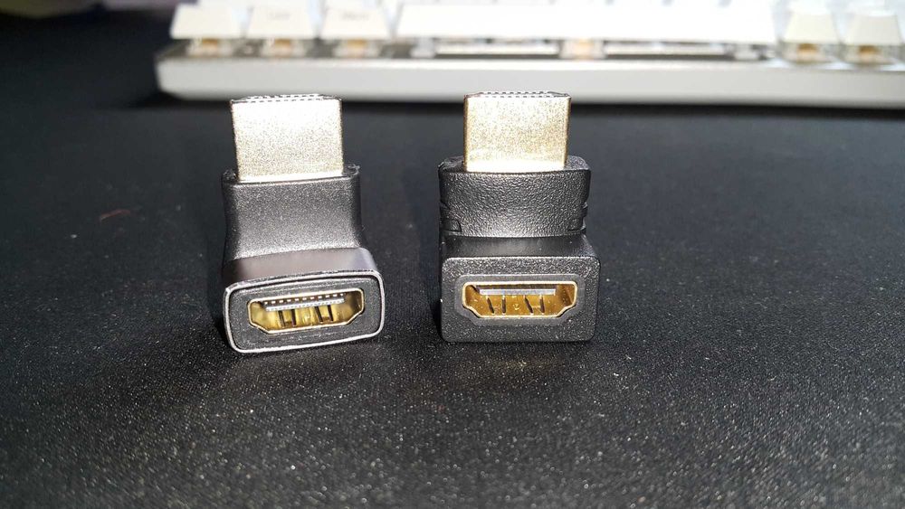 Угловой HDMI адаптер