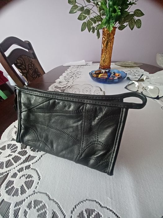 Kosmetyczka skórzana