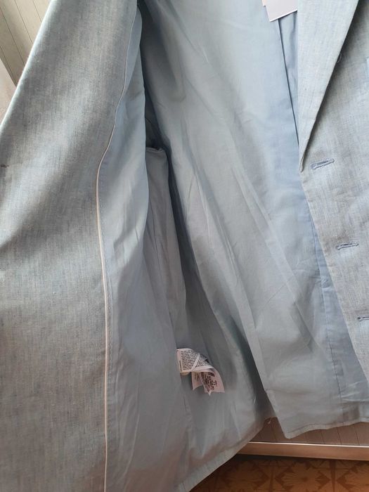 Піджак Mango льон oversize