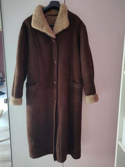 Naturalny damski kożuch