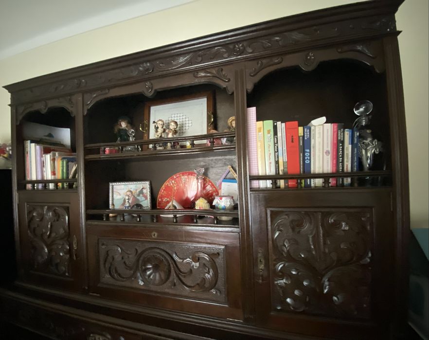 Móvel sala jantar mogno maciço