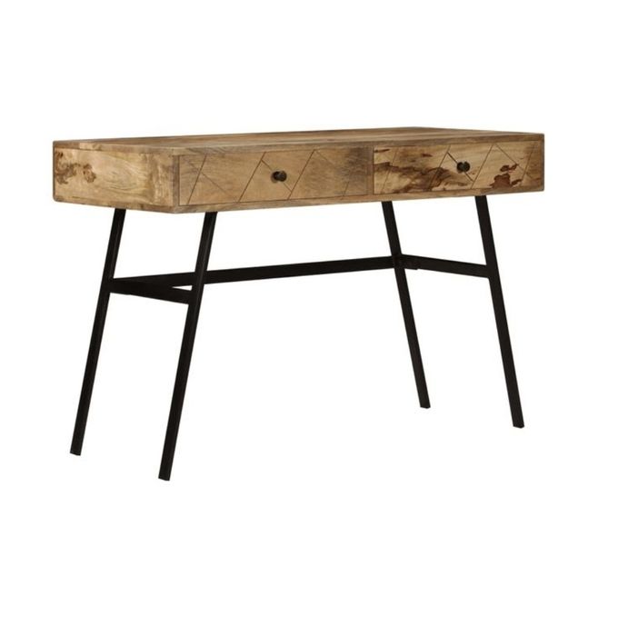 Biurko drewniane - z drewna mango