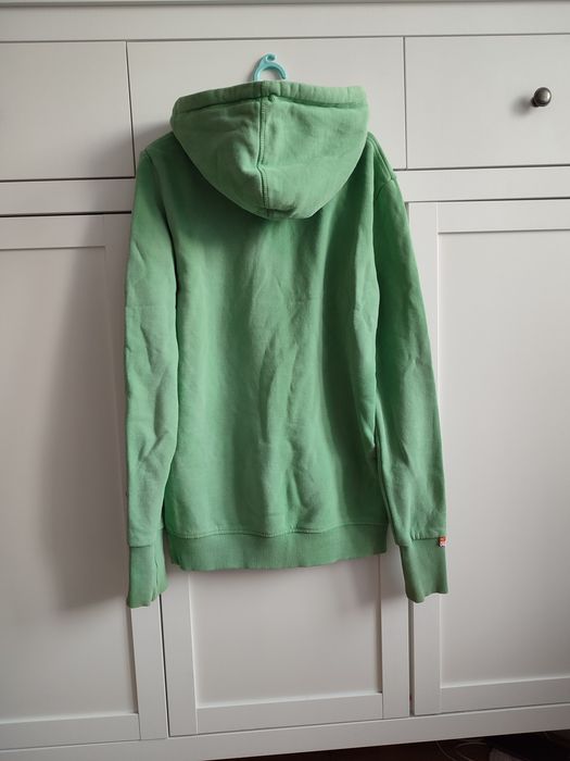 Bluza z kapturem S Superdry zielona