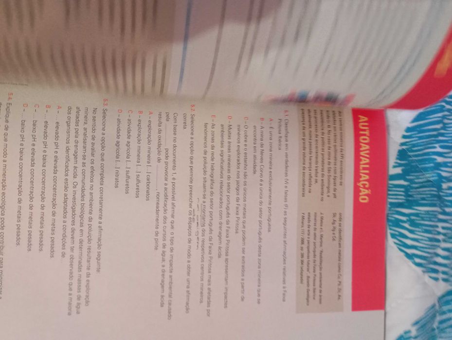 Livro escolar biologia geologia 10 ano