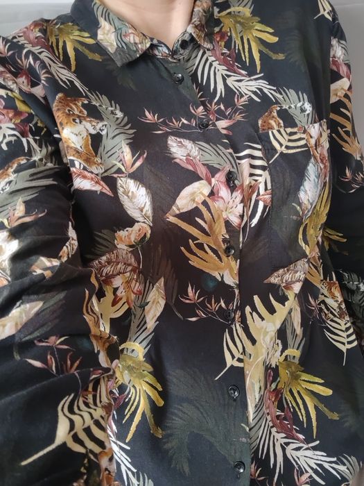 Piękna koszula wiosenna dżungla Reserved 38