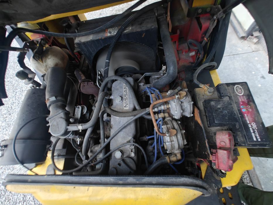 Wózek Hangcha 1.8T Lpg 2008r Triplex 4.5m 4 Sekcja Silnik Nissan