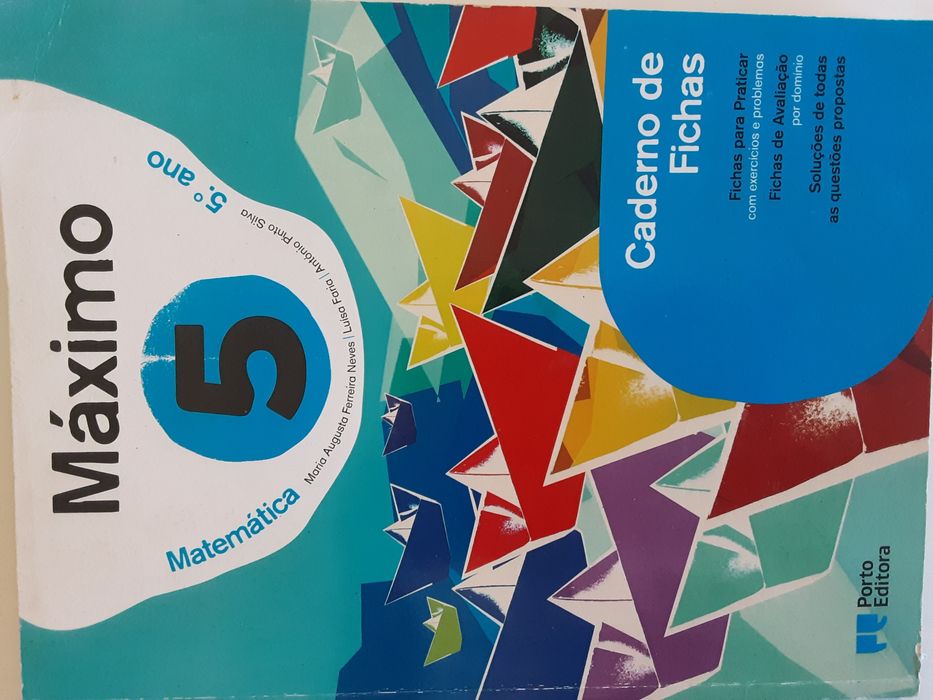 Caderno fichas Matemática 5' ano