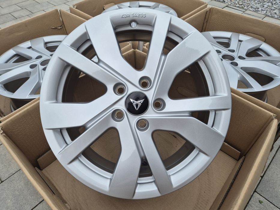 Felgi 17" 5x112 Skoda OEM Kodiaq Karoq Octavia Srebrne Nowe | #CEV17