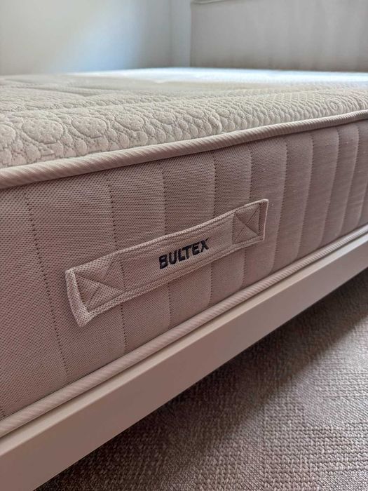 Cama de casal IKEA + colchão Bultex