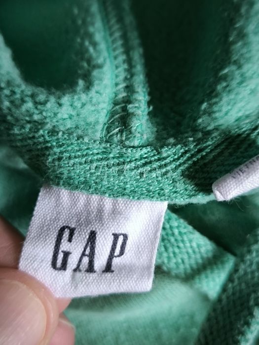 GAP bluza damska z kapturem M petite seledyn