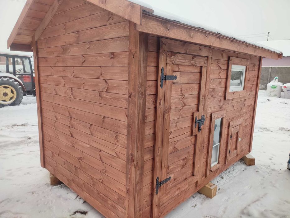 kurnik dla KUR, kaczek, 200x300x210 Producent WoodStuff OCIEPLONY !!!