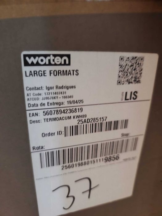 NOVO Termoacumulador KUNFT KWH8922 (80 L - 7.5 bar)