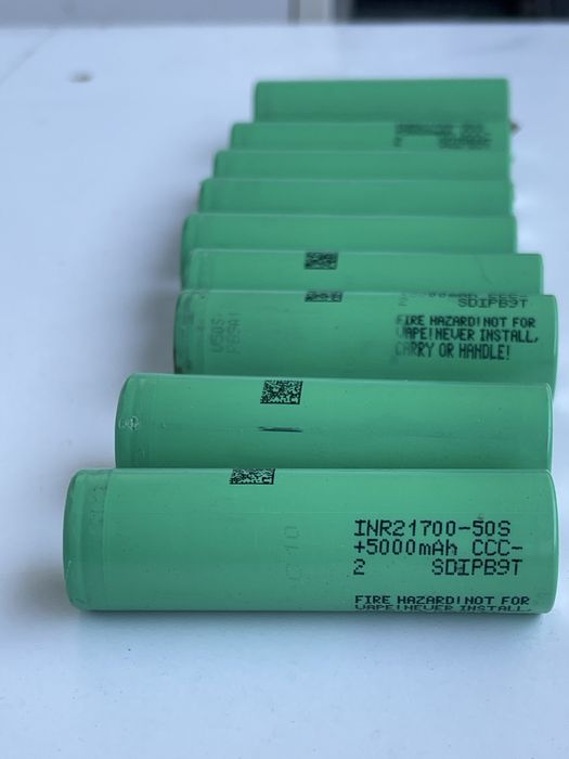 Samsung 50S 21700 5000mAh 45A Оригінал (опт/роздріб)