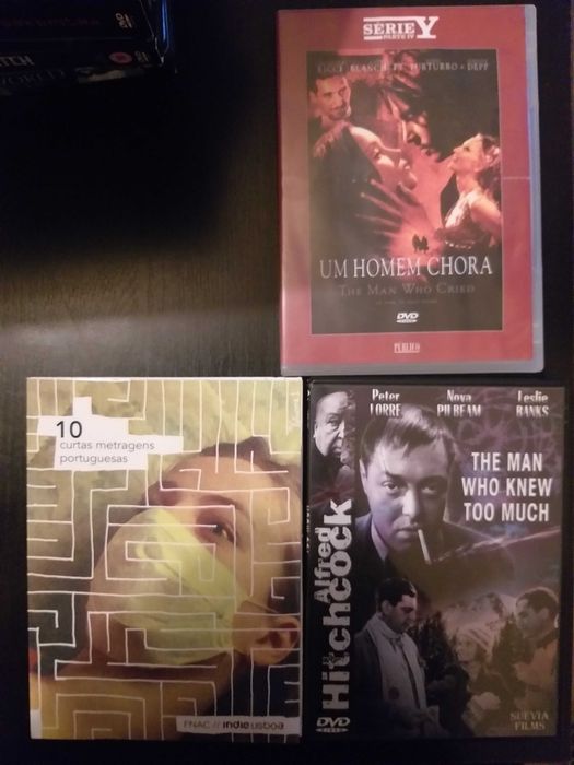 Vários DVD novos
