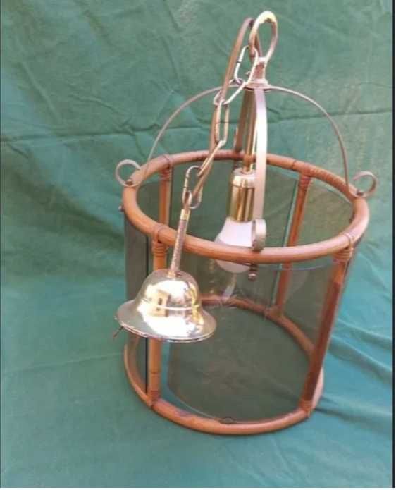 Conjunto de dois candeeiros de teto
