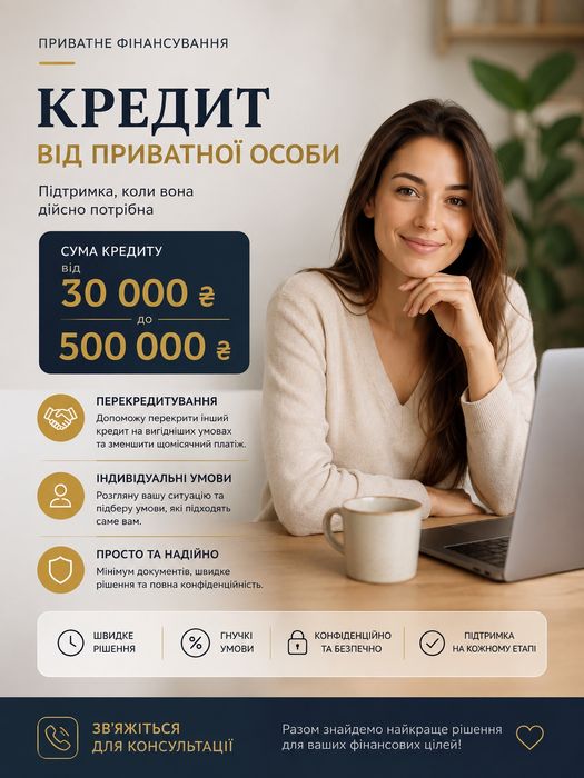 Приватне кредитування. Перекредитування.
