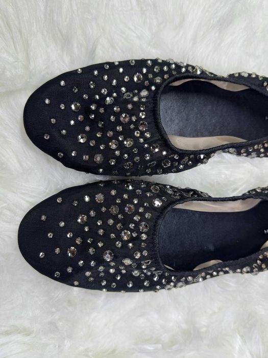 Tory Burch baleriny baletki z kryształkami rozmiar 42 drag queen