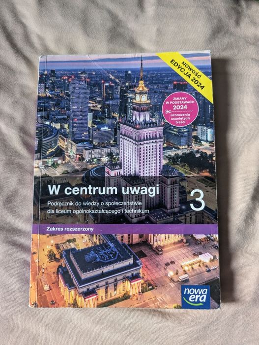 Podręcznik: W centrum uwagi 3 - zakres rozszerzony.