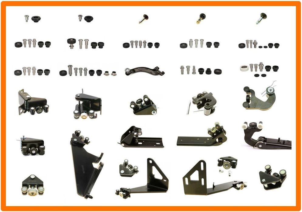 Ролик двери боковой RENAULT Trafic Master Kangoo Opel Vivaro Movano