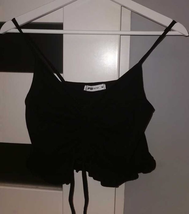 Czarny top New Yorker