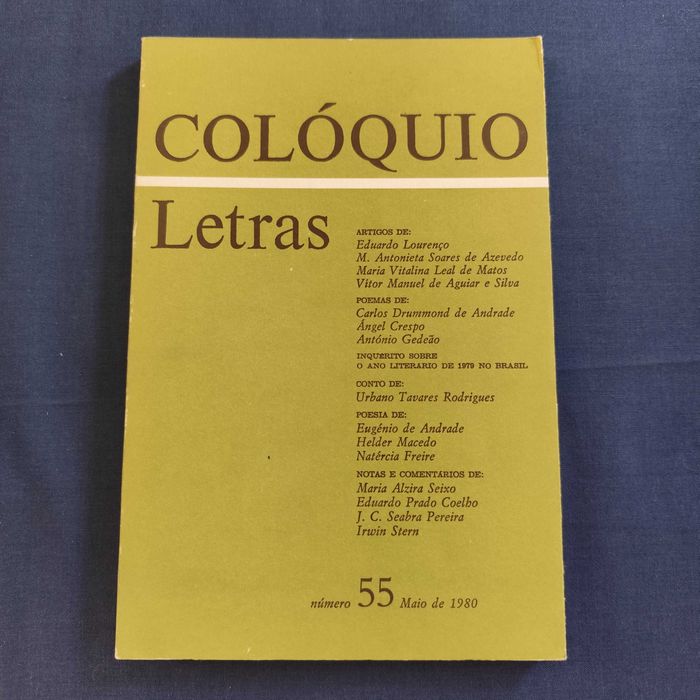 Revista Colóquio Letras 55 - Maio 1980