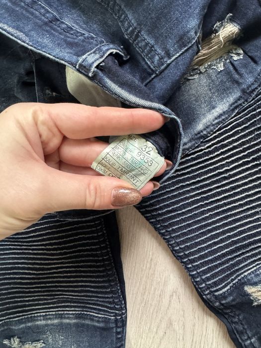 Нові чоловічі джинси 32 розмір темно сині