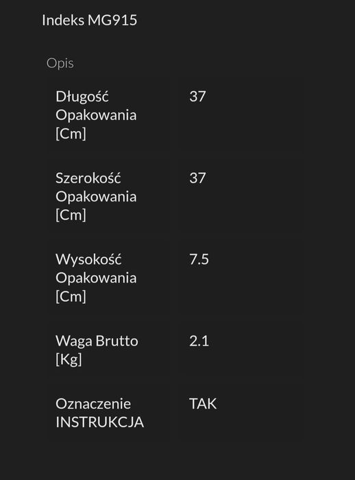 Grill z półką nowy