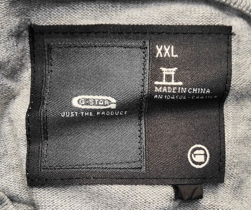 Wr) G-STAR oryginalny sweter męski Roz.XXL
