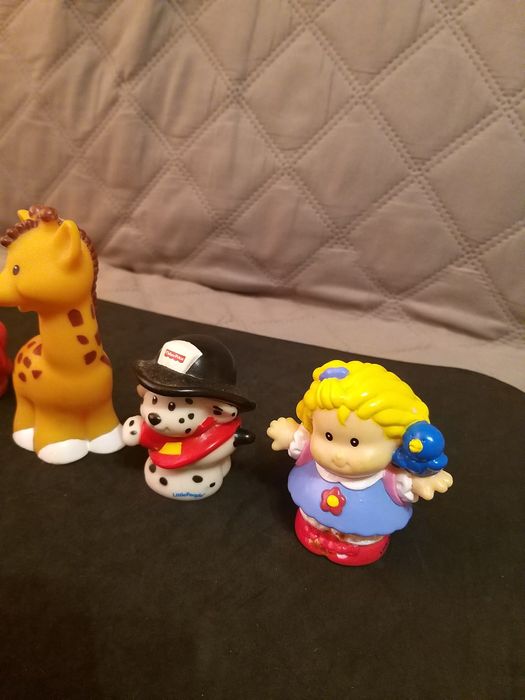 Gumowe figurki Mattel 2002