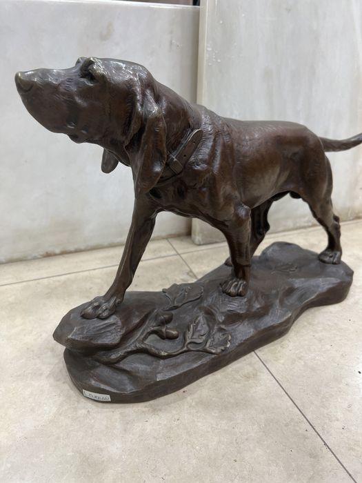 Escultura Leon Bureau Bronze