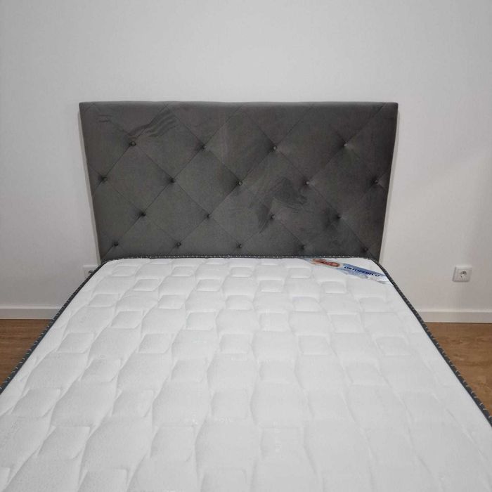 Camas de Casal Estofadas de Luxo 199€ Disp. em Várias Cores! 190x140m!