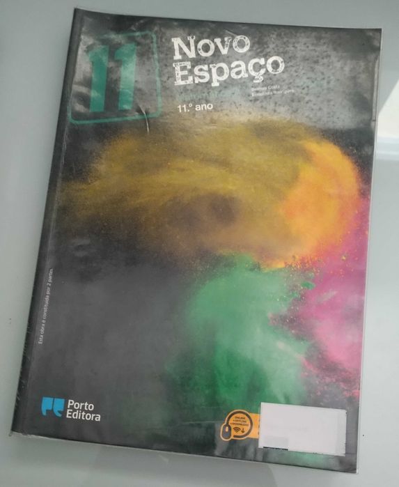 Novo Espaço - 2 livros matemática A 11° Ano Parte 1 e parte 2