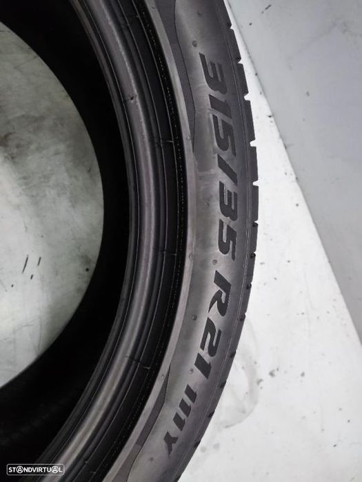 2 pneus semi novos 315-35r21 pirelli - oferta dos portes