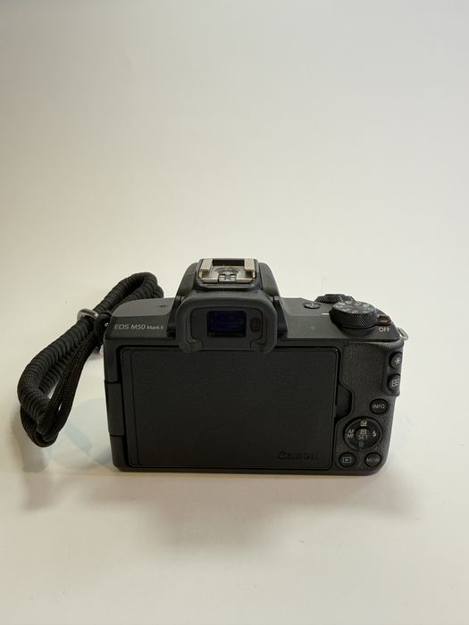 Canon EOS M50 Mark II + 3 obiektywy + 10 aku | vlog/streaming