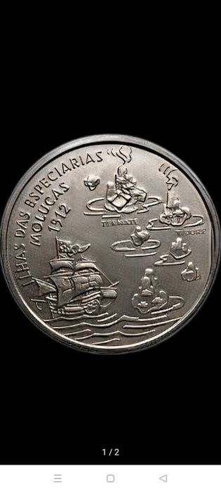 Moeda 200 Escudos VI Série Descobrimentos Na Rota das Especiarias