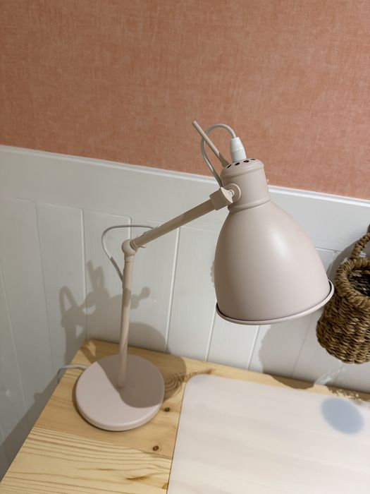 Candeeiro de secretaria ou mesa em metal